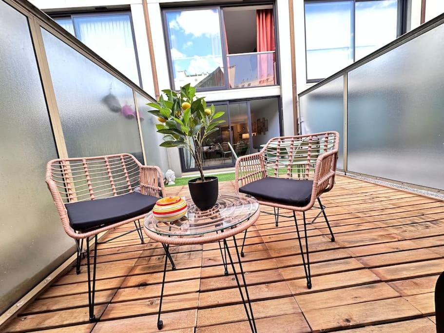 Drouet D'Erlon Duplex Spacieux, Terrasse Au Centre Reims Bagian luar foto