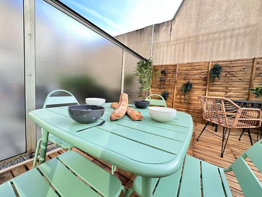 Drouet D'Erlon Duplex Spacieux, Terrasse Au Centre Reims Bagian luar foto