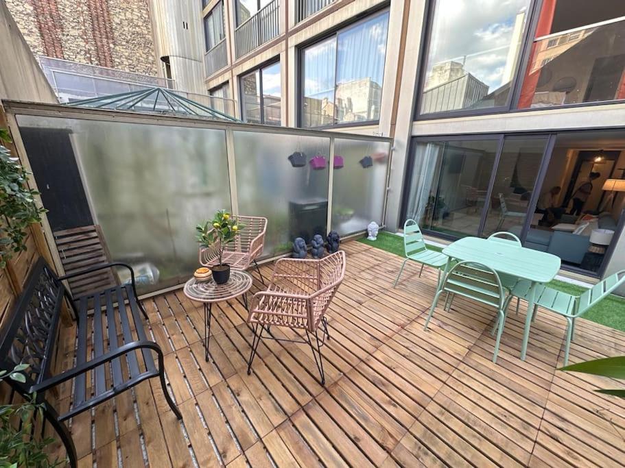 Drouet D'Erlon Duplex Spacieux, Terrasse Au Centre Reims Bagian luar foto